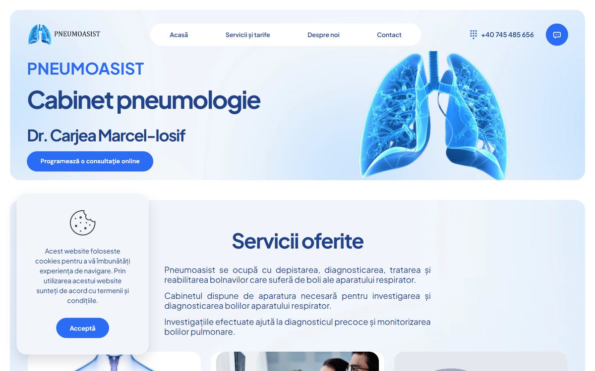 Captură Pneumoasist